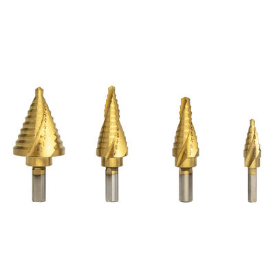 Etapa acanelado espiral do bocado de broca de TIN Coated 13mm HSS para a perfuração de madeira