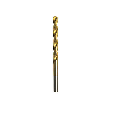 torção afiada de Tin Coated High Speed Steel do bocado de perfuração do metal do ouro de 16mm